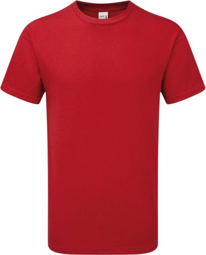 Gildan GIH000 unisex felnőtt pamut póló - sport scarlet red szín