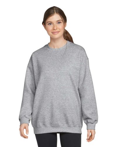 Gildan GISF000 kevertszálú unisex pulóver - rs sport grey szín