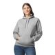 Gildan GISF500 kevertszálú unisex kapucnis pulóver - rs sport grey szín
