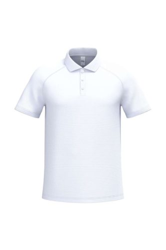 iDeal Basic IB200 férfi galléros póló ideal white színben