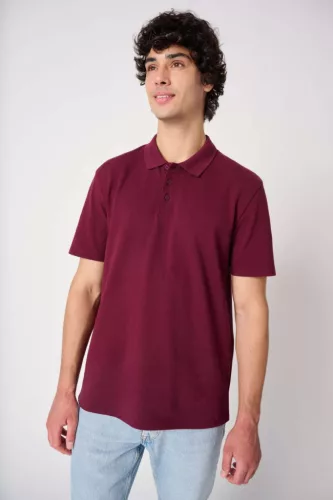 iDeal Basic IB220 férfi galléros pique póló