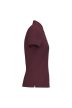 iDeal Basic IB221 női galléros pique póló ideal burgundy színben