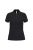 iDeal Basic IB221 női galléros pique póló ideal black színben