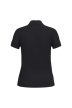iDeal Basic IB221 női galléros pique póló ideal black színben