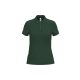 iDeal Basic IB221 női galléros pique póló ideal forest green színben