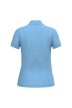 iDeal Basic IB221 női galléros pique póló ideal sky blue színben