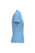 iDeal Basic IB221 női galléros pique póló ideal sky blue színben