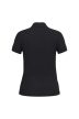 iDeal Basic IB296 női galléros pique póló ideal black színben