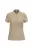 iDeal Basic IB296 női galléros pique póló ideal sand színben