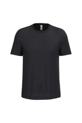 iDeal Basic IB310 férfi körkötött póló ideal black színben