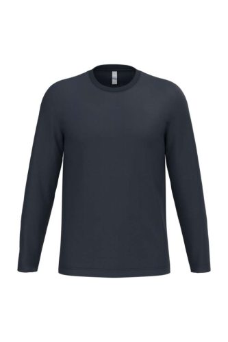 iDeal Basic IB313 unisex hosszú ujjú póló ideal navy színben
