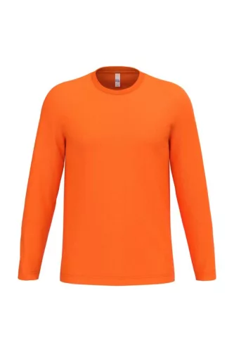 iDeal Basic IB313 unisex hosszú ujjú póló ideal orange színben