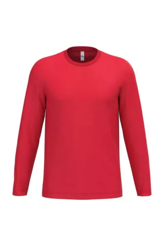iDeal Basic IB313 unisex hosszú ujjú póló ideal red színben