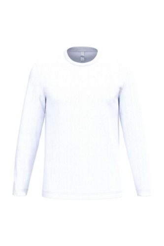 iDeal Basic IB313 unisex hosszú ujjú póló ideal white színben