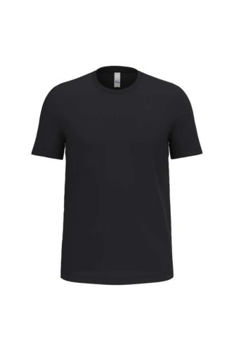 iDeal Basic IB316 unisex körkötött póló ideal black színben