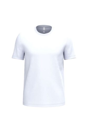 iDeal Basic IB316 unisex körkötött póló ideal white színben
