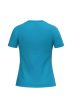 iDeal Basic IB321 női körkötött póló ideal atoll blue színben