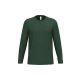 iDeal Basic IB323 unisex hosszú ujjú póló ideal forest green színben