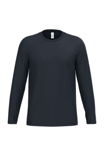 iDeal Basic IB323 unisex hosszú ujjú póló ideal navy színben