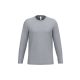 iDeal Basic IB323 unisex hosszú ujjú póló ideal oxford grey színben
