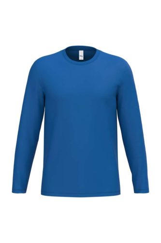 iDeal Basic IB323 unisex hosszú ujjú póló ideal royal blue színben