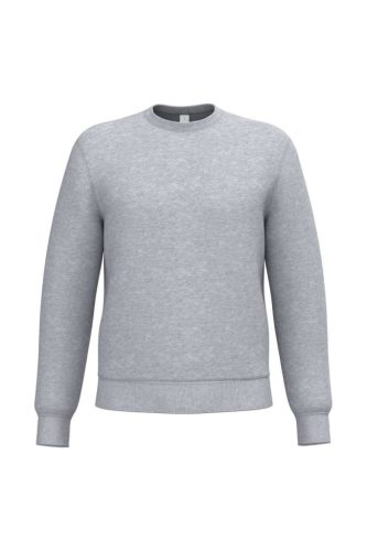 iDeal Basic IB400 unisex környakú pulóver ideal oxford grey színben