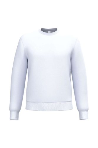 iDeal Basic IB400 unisex környakú pulóver ideal white színben