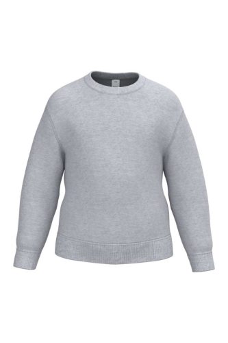 iDeal Basic IB401 gyerek környakú pulóver ideal oxford grey színben
