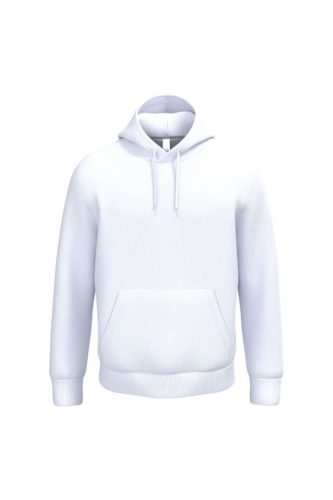 iDeal Basic IB402 unisex kapucnis pulóver ideal white színben