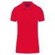 Kariban KA2026 női galléros rövid ujjú póló - red szín