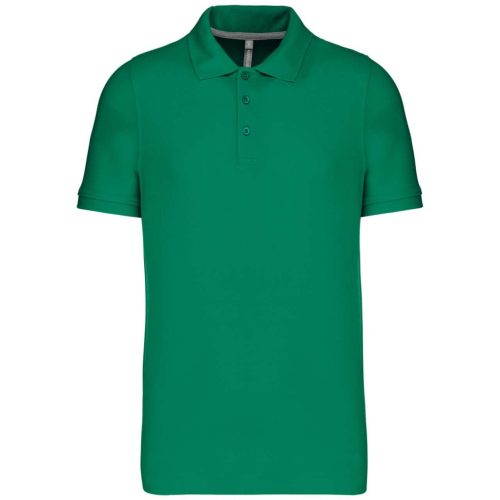 Kariban KA241 galléros férfi póló - kelly green szín