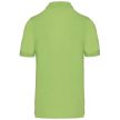 Kariban KA241 galléros férfi póló - lime szín