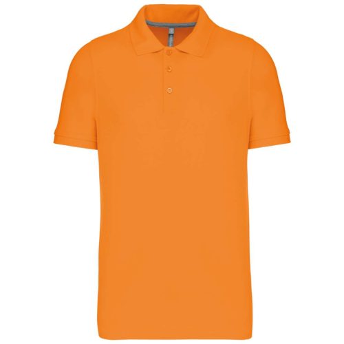 Kariban KA241 galléros férfi póló - orange szín
