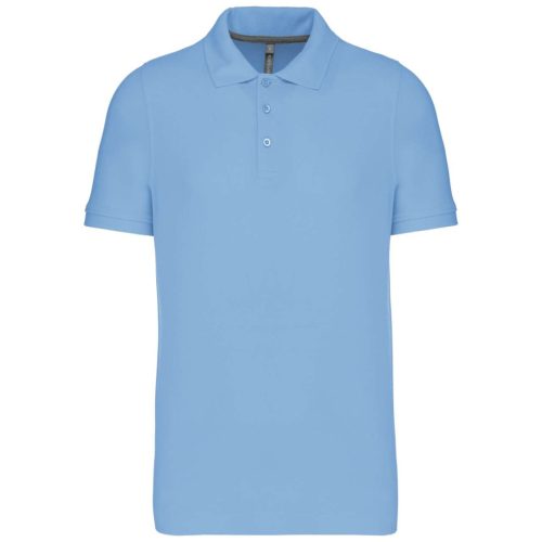 Kariban KA241 galléros férfi póló - sky blue szín