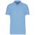 Kariban KA241 galléros férfi póló - sky blue szín