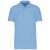 Kariban KA241 galléros férfi póló - sky blue szín