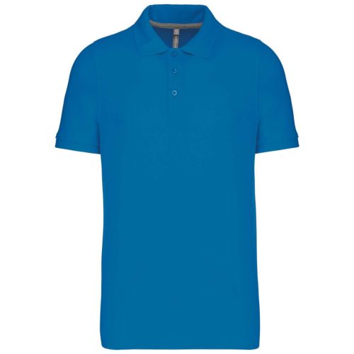 Kariban KA241 galléros férfi póló - tropical blue szín