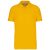 Kariban KA241 galléros férfi póló - yellow szín