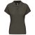 Kariban KA242 galléros női póló - dark khaki szín