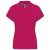 Kariban KA242 galléros női póló - fuchsia szín