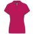 Kariban KA242 galléros női póló - fuchsia szín