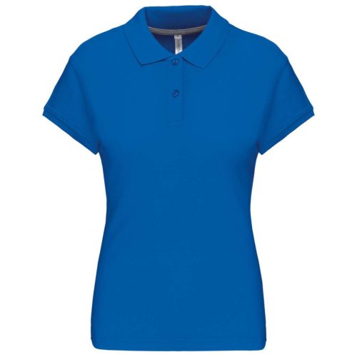 Kariban KA242 galléros női póló - light royal blue szín