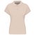 Kariban KA242 galléros női póló - light sand szín