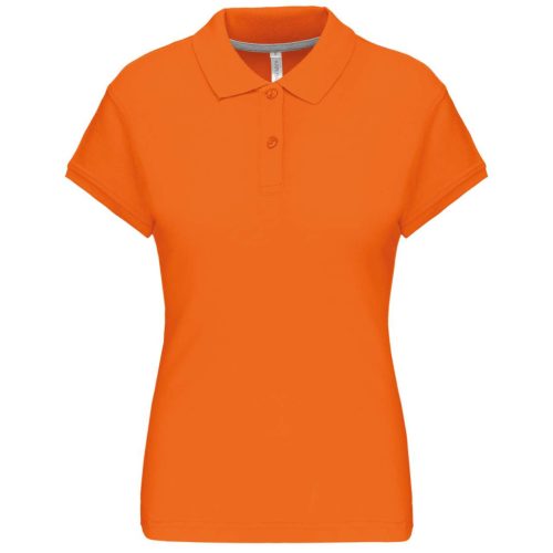 Kariban KA242 galléros női póló - orange szín