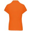 Kariban KA242 galléros női póló - orange szín