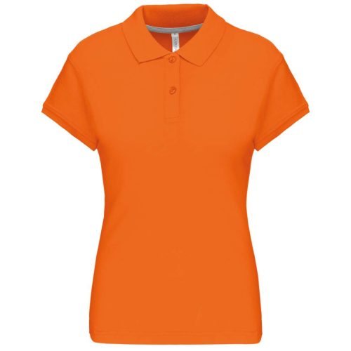 Kariban KA242 galléros női póló - orange szín