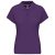 Kariban KA242 galléros női póló - purple szín