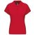 Kariban KA242 galléros női póló - red szín