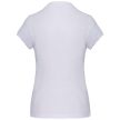 Kariban KA242 galléros női póló - white szín