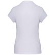 Kariban KA242 galléros női póló - white szín